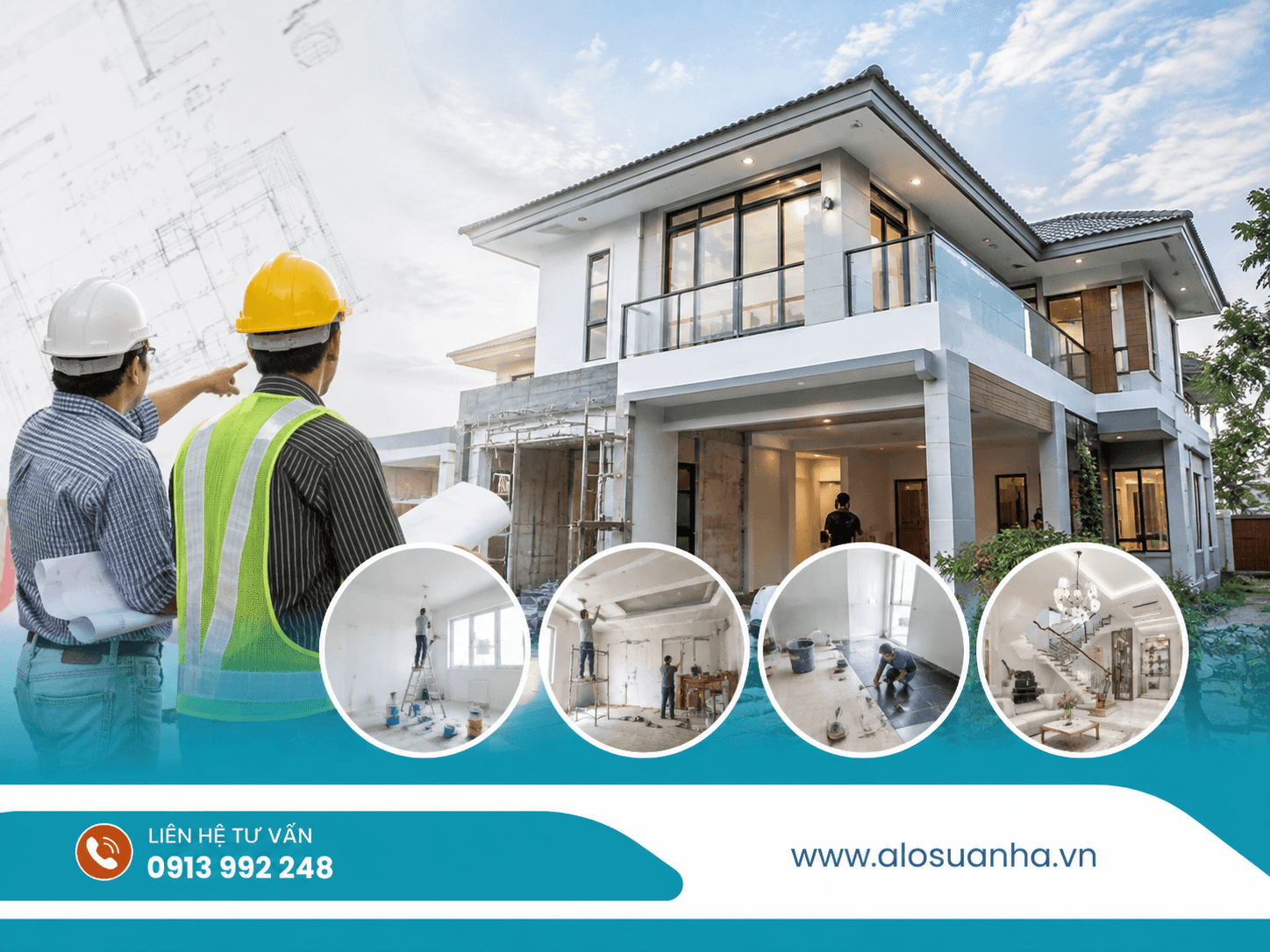Ảnh minh họa bài viết: Dịch vụ sửa chữa nhà trọn gói giá rẻ tại TPHCM uy tín