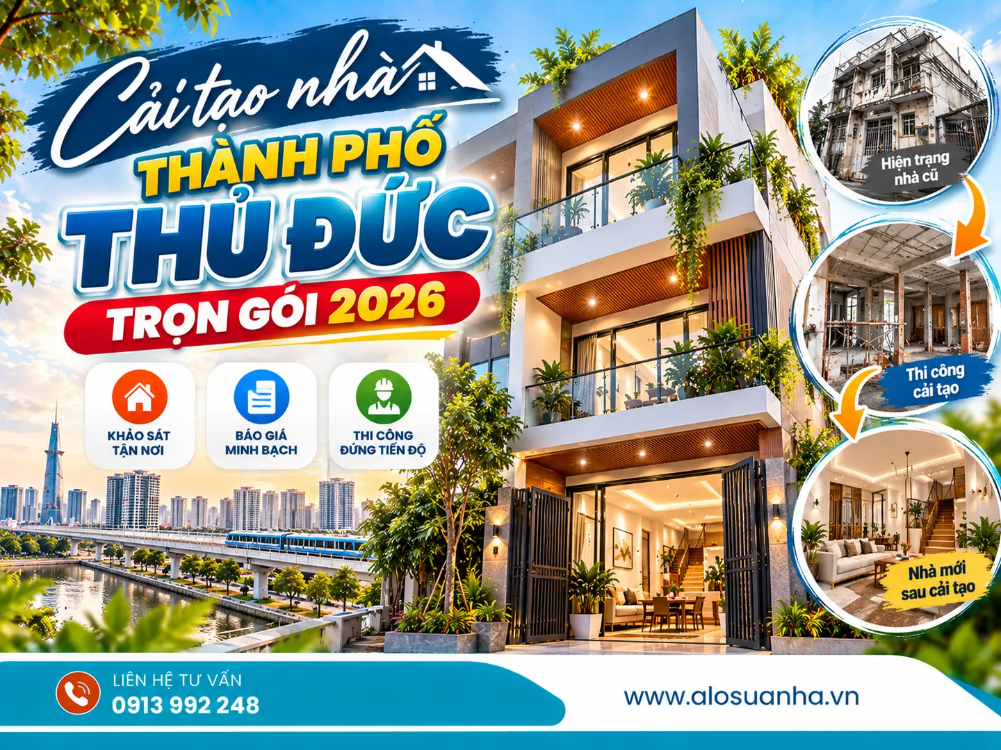 Ảnh minh họa bài viết: Cải tạo nhà Thành phố Thủ Đức trọn gói 2026